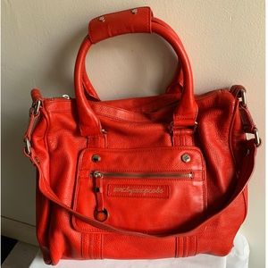 Marc By Marc Jacobs Red Leather Shoulder Bag